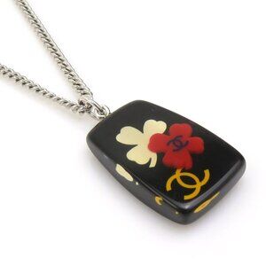 Chanel Necklace Black X